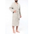 VELOUR HOODED BATHROBE