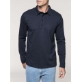 MEN'S LONG SLEEVE JERSEY POLO SHIRT