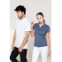 MEN'S SHORT-SLEEVED MELANGE POLO SHIRT