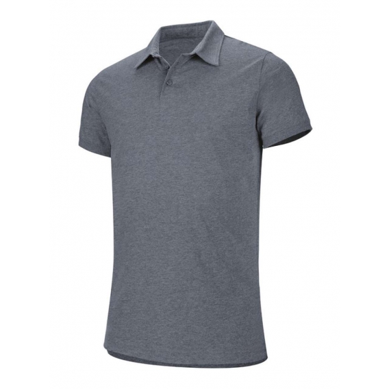 MEN'S SHORT-SLEEVED MELANGE POLO SHIRT