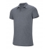 MEN'S SHORT-SLEEVED MELANGE POLO SHIRT