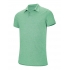 MEN'S SHORT-SLEEVED MELANGE POLO SHIRT