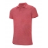 MEN'S SHORT-SLEEVED MELANGE POLO SHIRT