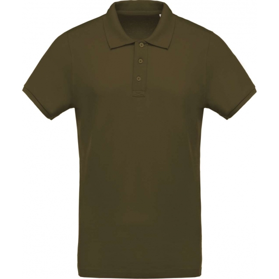 MEN'S ORGANIC PIQUÉ SHORT-SLEEVED POLO SHIRT