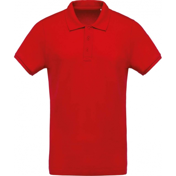 MEN'S ORGANIC PIQUÉ SHORT-SLEEVED POLO SHIRT