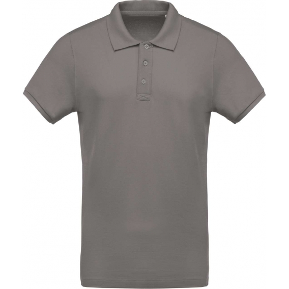 MEN'S ORGANIC PIQUÉ SHORT-SLEEVED POLO SHIRT