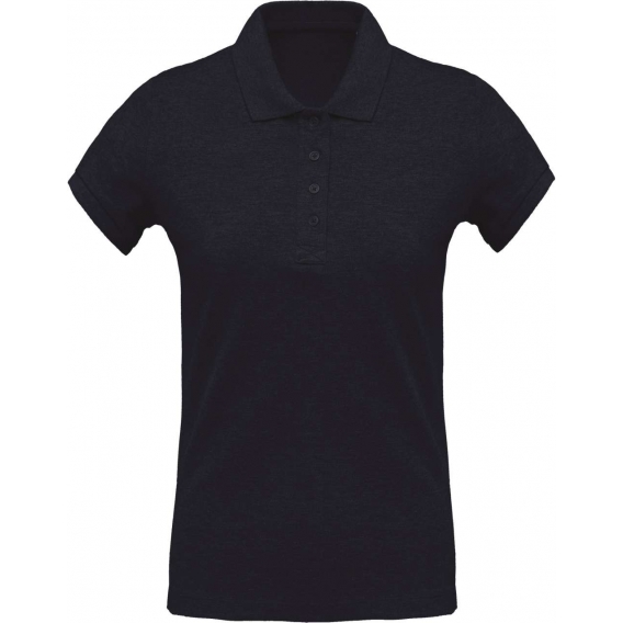 LADIES’ ORGANIC PIQUÉ SHORT-SLEEVED POLO SHIRT