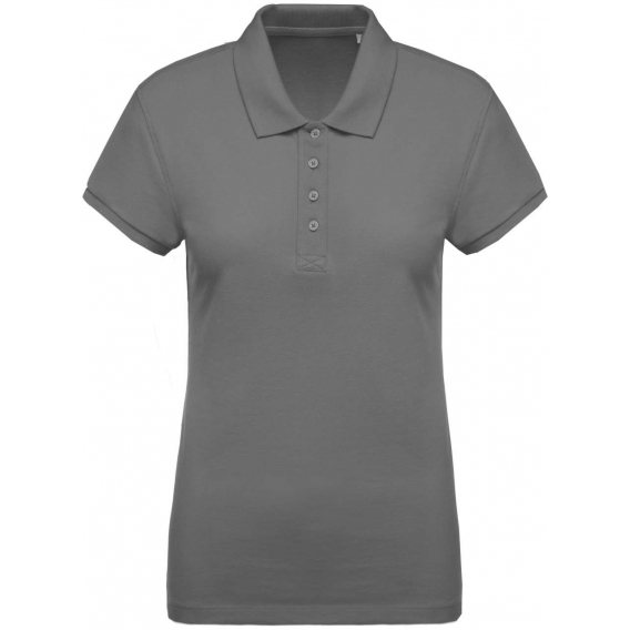 LADIES’ ORGANIC PIQUÉ SHORT-SLEEVED POLO SHIRT