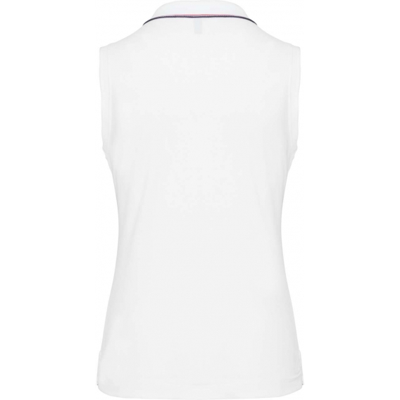 LADIES' SLEEVELESS POLO SHIRT