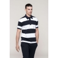 RAY - SHORT-SLEEVED STRIPED POLO SHIRT