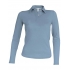 LADIES' LONG-SLEEVED POLO SHIRT