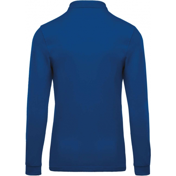 MEN'S LONG-SLEEVED PIQUÉ POLO SHIRT