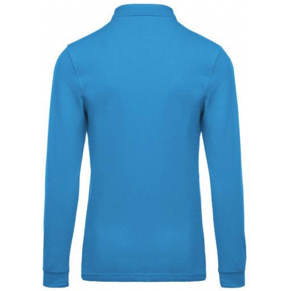 MEN'S LONG-SLEEVED PIQUÉ POLO SHIRT