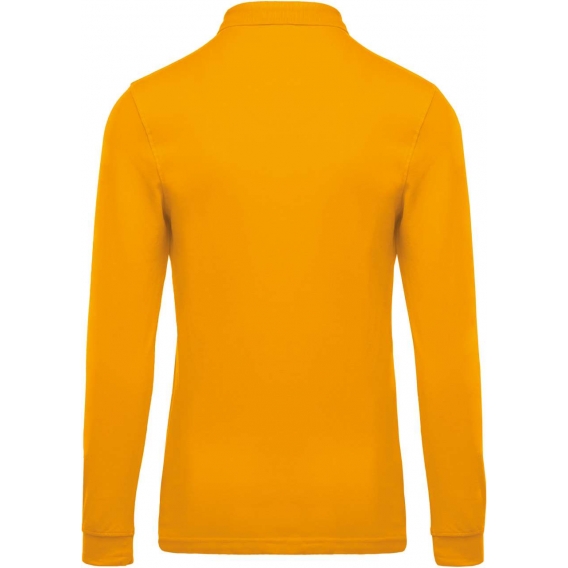 MEN'S LONG-SLEEVED PIQUÉ POLO SHIRT