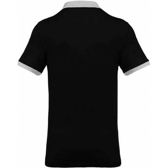 MEN'S TWO-TONE PIQUÉ POLO SHIRT