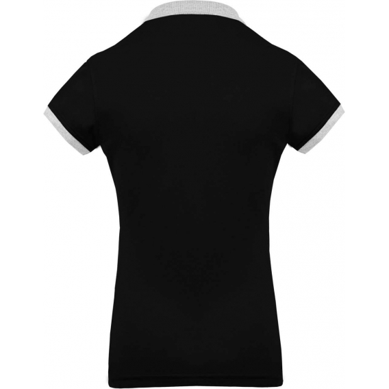 LADIES’ TWO-TONE PIQUÉ POLO SHIRT