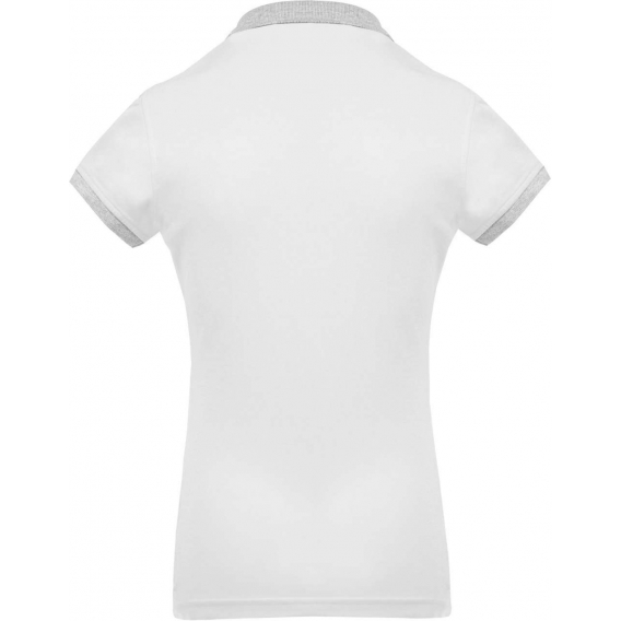 LADIES’ TWO-TONE PIQUÉ POLO SHIRT