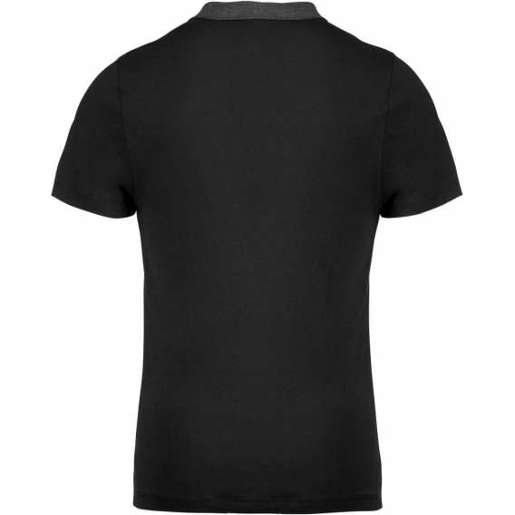MEN'S TWO-TONE JERSEY POLO SHIRT