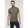 MEN'S SHORT SLEEVED JERSEY POLO SHIRT