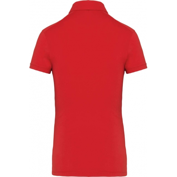 LADIES' SHORT SLEEVED JERSEY POLO SHIRT