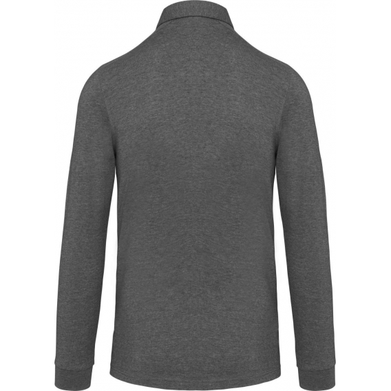 MEN'S LONG SLEEVED JERSEY POLO SHIRT