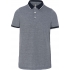 MEN'S TWO-TONE MARL POLO SHIRT