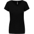 LADIES' SHORT-SLEEVED V-NECK T-SHIRT