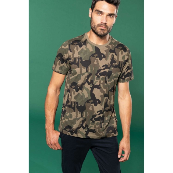 MEN'S SHORT-SLEEVED CAMO T-SHIRT