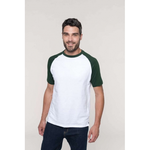 BASEBALL - SHORT-SLEEVED TWO-TONE T-SHIRT