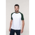 BASEBALL - SHORT-SLEEVED TWO-TONE T-SHIRT