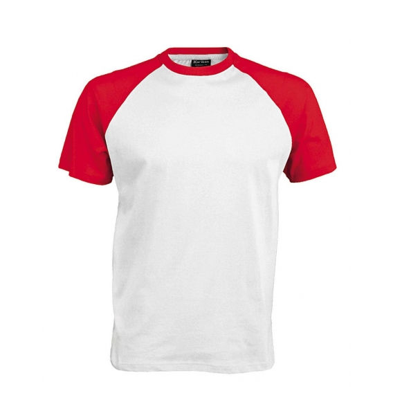 BASEBALL - SHORT-SLEEVED TWO-TONE T-SHIRT