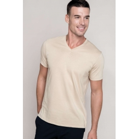 MEN'S SHORT-SLEEVED V-NECK T-SHIRT
