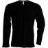 MEN'S LONG-SLEEVED V-NECK T-SHIRT