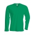 MEN'S LONG-SLEEVED V-NECK T-SHIRT