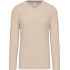 MEN'S LONG-SLEEVED V-NECK T-SHIRT
