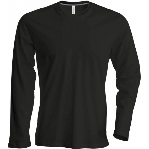 MEN'S LONG-SLEEVED CREW NECK T-SHIRT