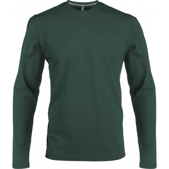 MEN'S LONG-SLEEVED CREW NECK T-SHIRT