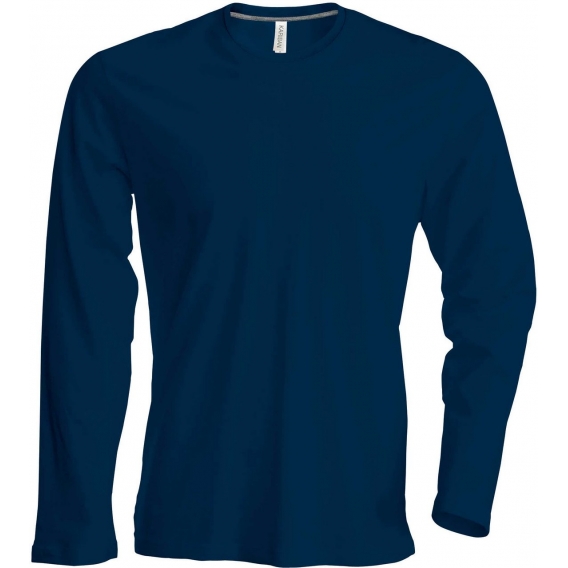 MEN'S LONG-SLEEVED CREW NECK T-SHIRT