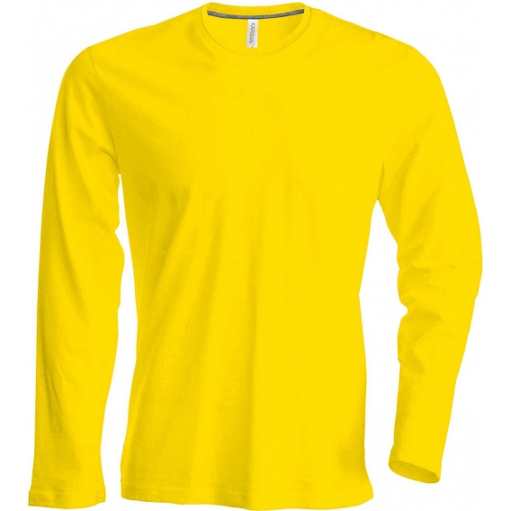 MEN'S LONG-SLEEVED CREW NECK T-SHIRT