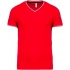 MEN'S PIQUÉ KNIT V-NECK T-SHIRT