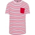 STRIPED SHORT SLEEVE SAILOR T-SHIRT WITH POCKET