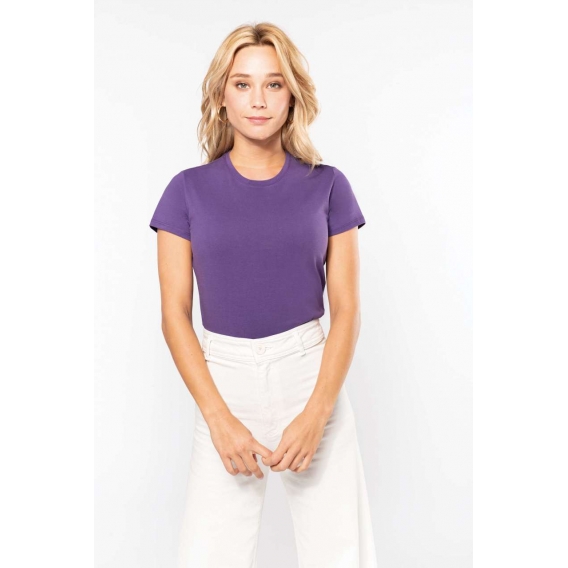 LADIES' SHORT SLEEVE CREW NECK T-SHIRT