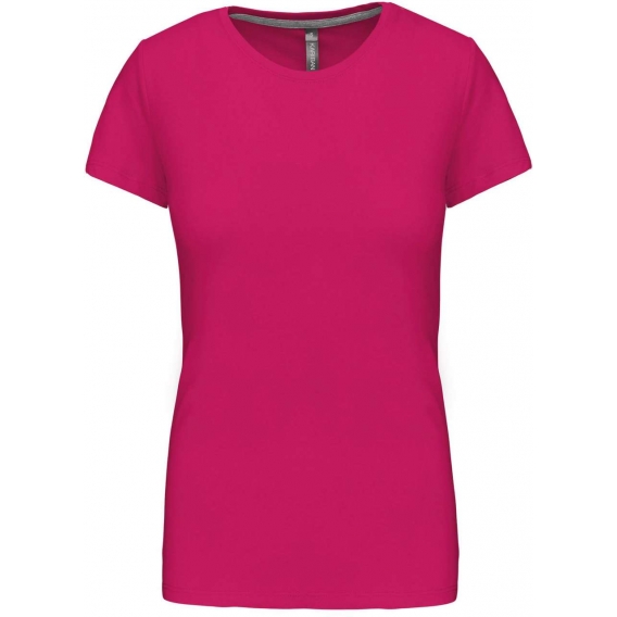 LADIES' SHORT SLEEVE CREW NECK T-SHIRT