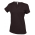 LADIES' SHORT-SLEEVED V-NECK T-SHIRT