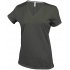 LADIES' SHORT-SLEEVED V-NECK T-SHIRT