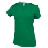 LADIES' SHORT-SLEEVED V-NECK T-SHIRT