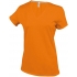 LADIES' SHORT-SLEEVED V-NECK T-SHIRT