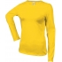 LADIES' LONG-SLEEVED CREW NECK T-SHIRT