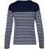 LADIES’ LONG-SLEEVED BRETON STRIPE TOP