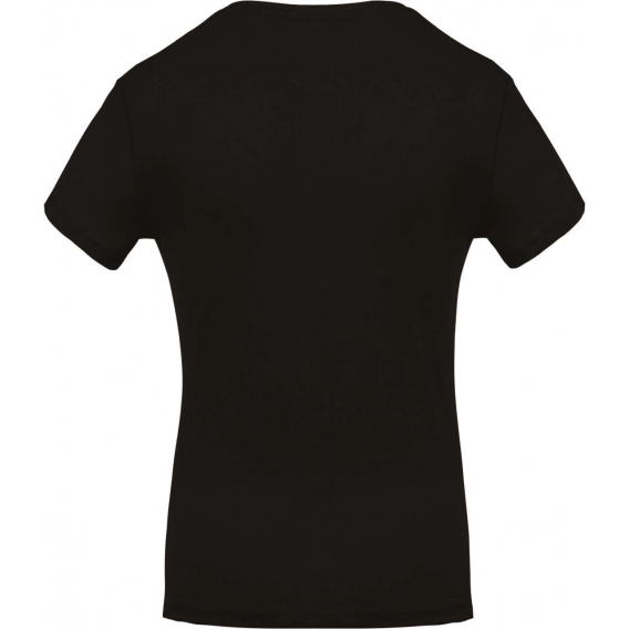 LADIES' SHORT-SLEEVED V-NECK T-SHIRT